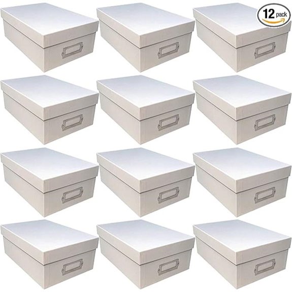 Simply Tidy White Memory Box (12-Pack)