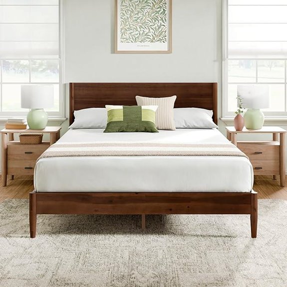 Zinus Allen Full Wood Platform Bed Frame