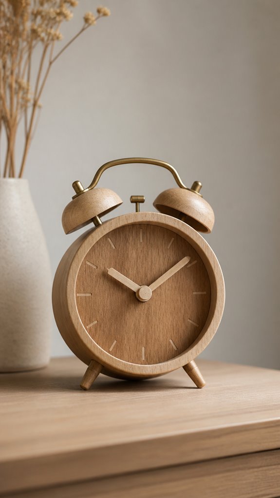wooden alarm clock considerations