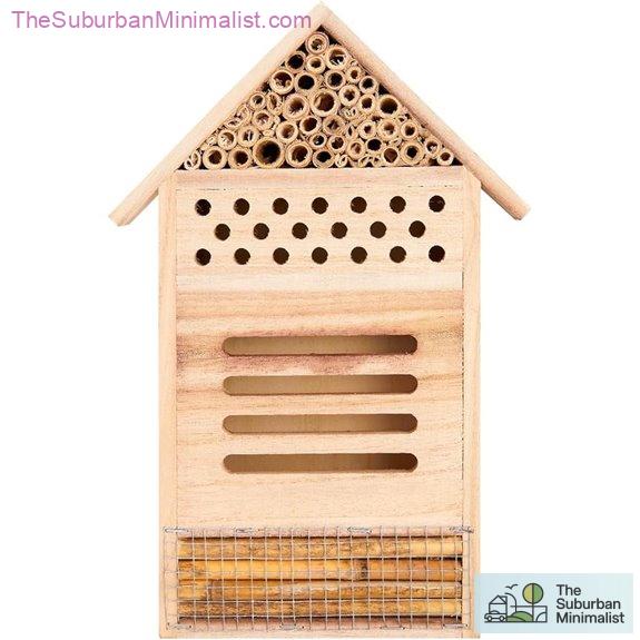 Wooden Insect Hotel for Bees Butterflies Ladybirds