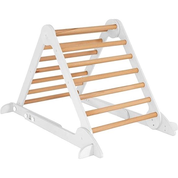 Little Partners Wooden Climbing Triangle for Toddlers