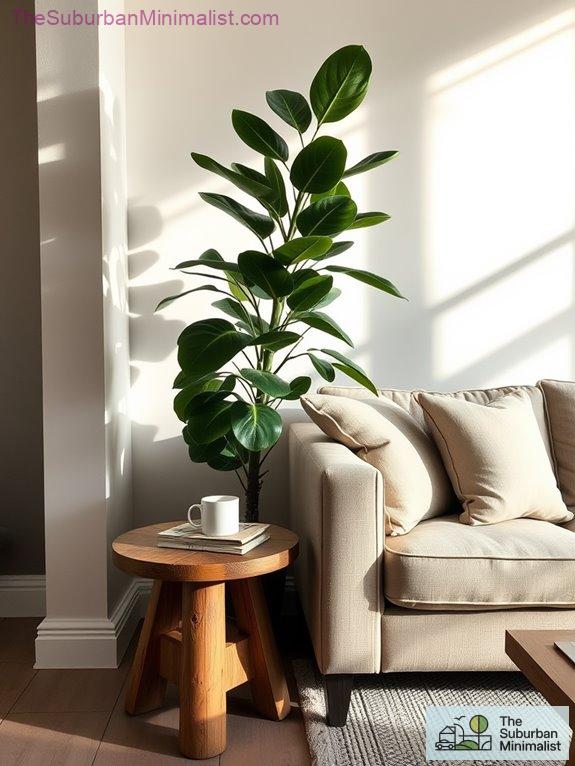 utilize corners for plants
